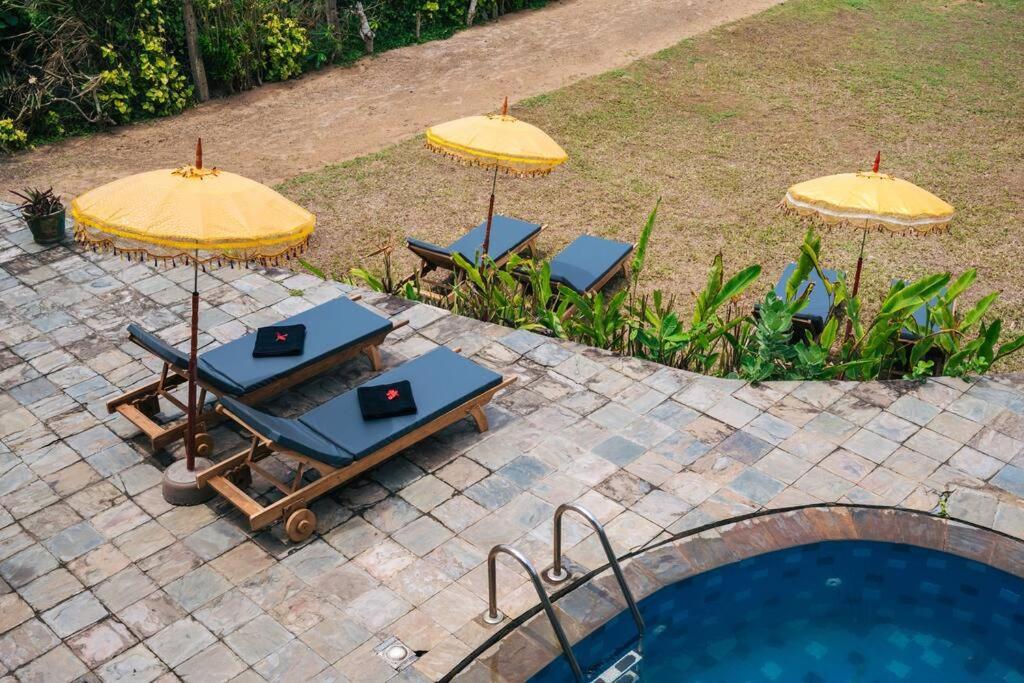 Santi Beach House With Pool & Beach فيليغاما المظهر الخارجي الصورة